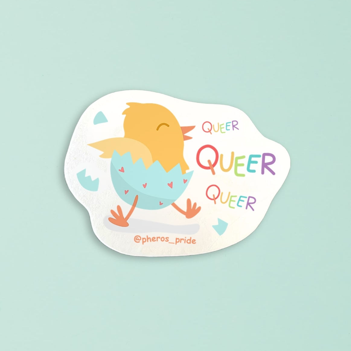 Sticker Queer, Queer, Queer