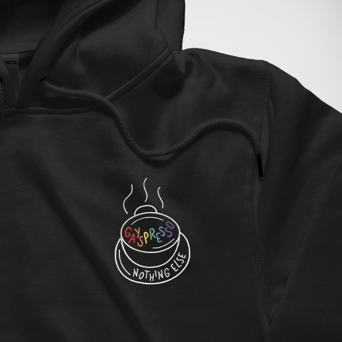 Sweat à capuche Gayspresso