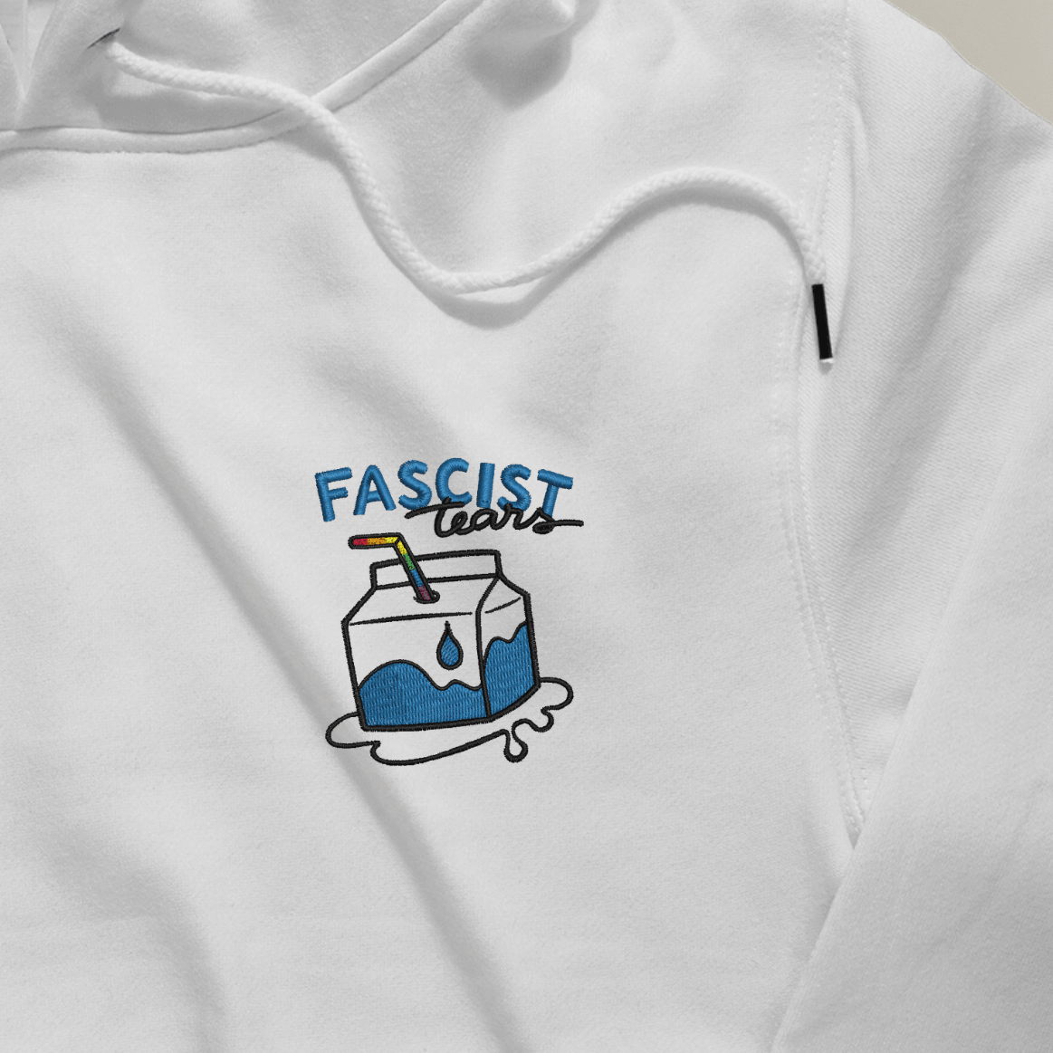 Sweat à capuche Fascist tears 💧