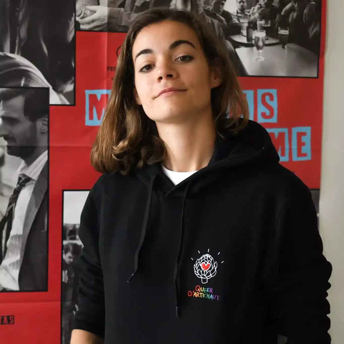 Sweat à capuche Queer d’artichaut
