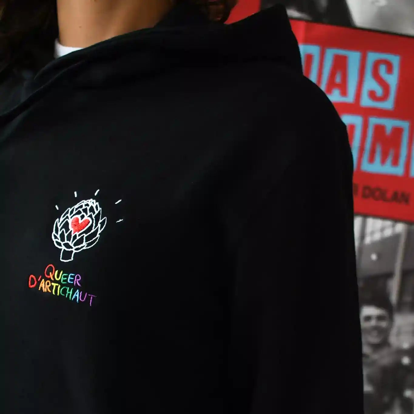 Sweat à capuche Queer d’artichaut