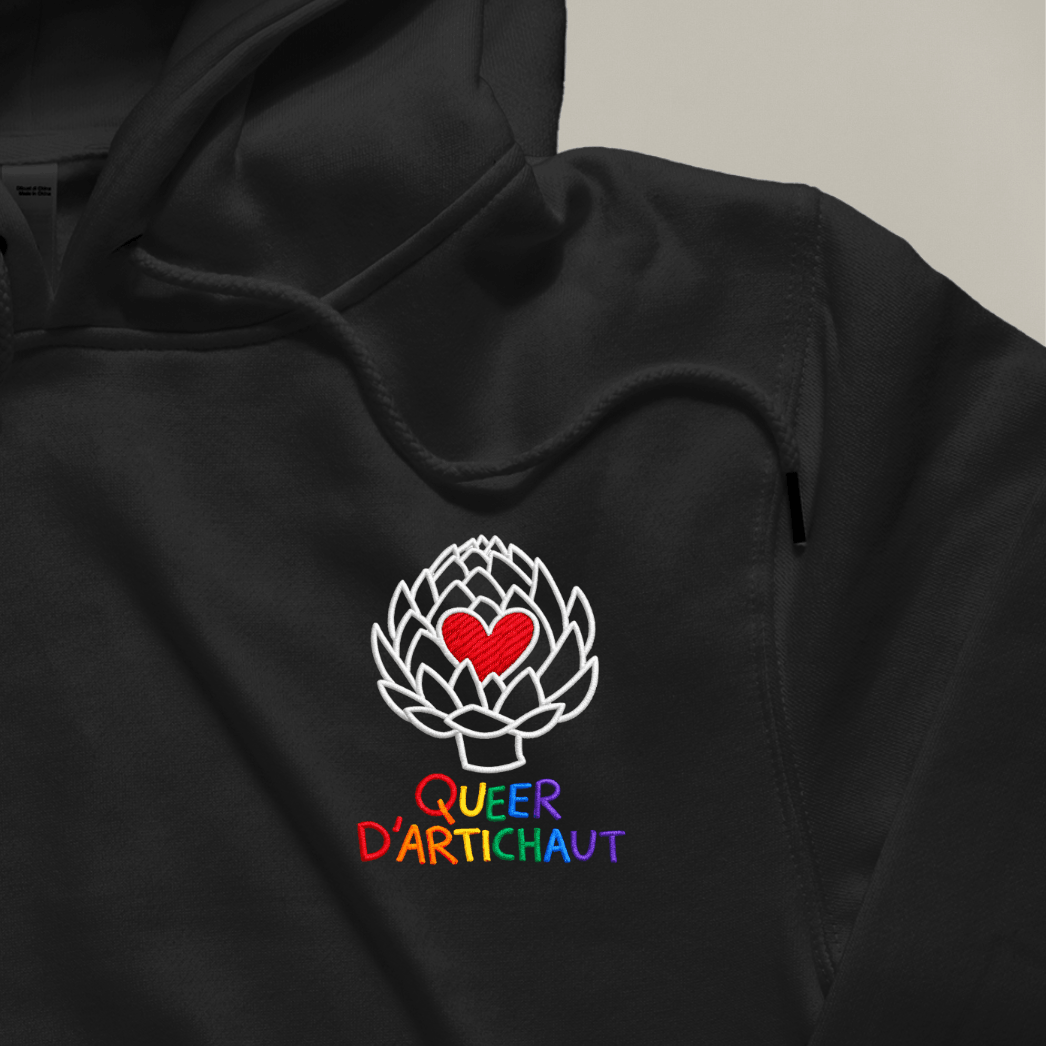 Sweat à capuche Queer d’artichaut