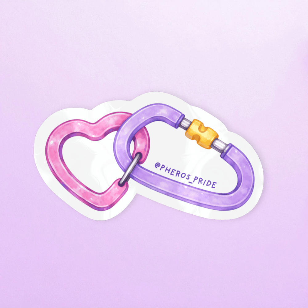 Sticker Lesbian carabiner