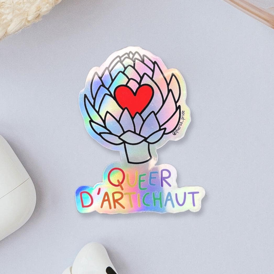 Sticker Queer d'artichaut