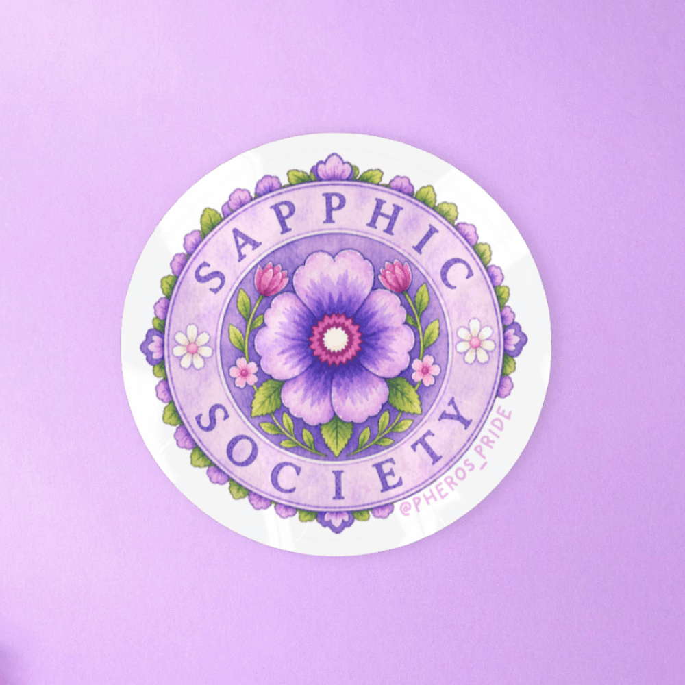 Sticker Sapphic Society