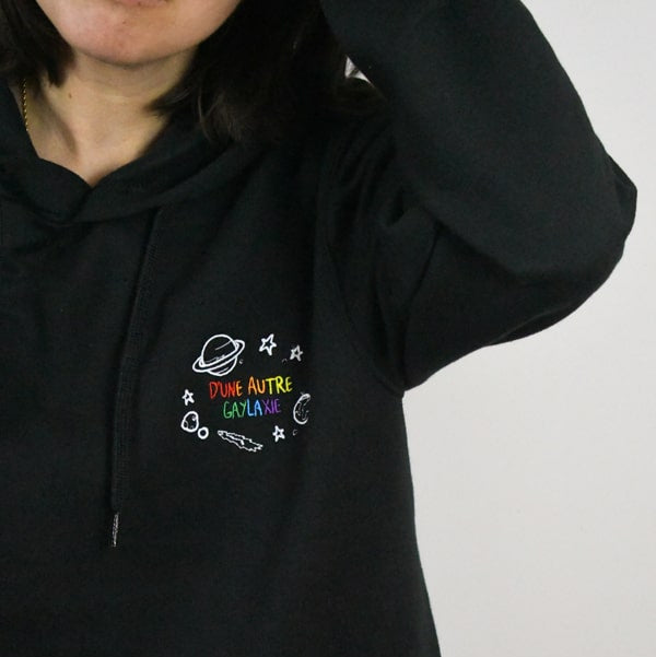Sweat à capuche D’une autre gaylaxie