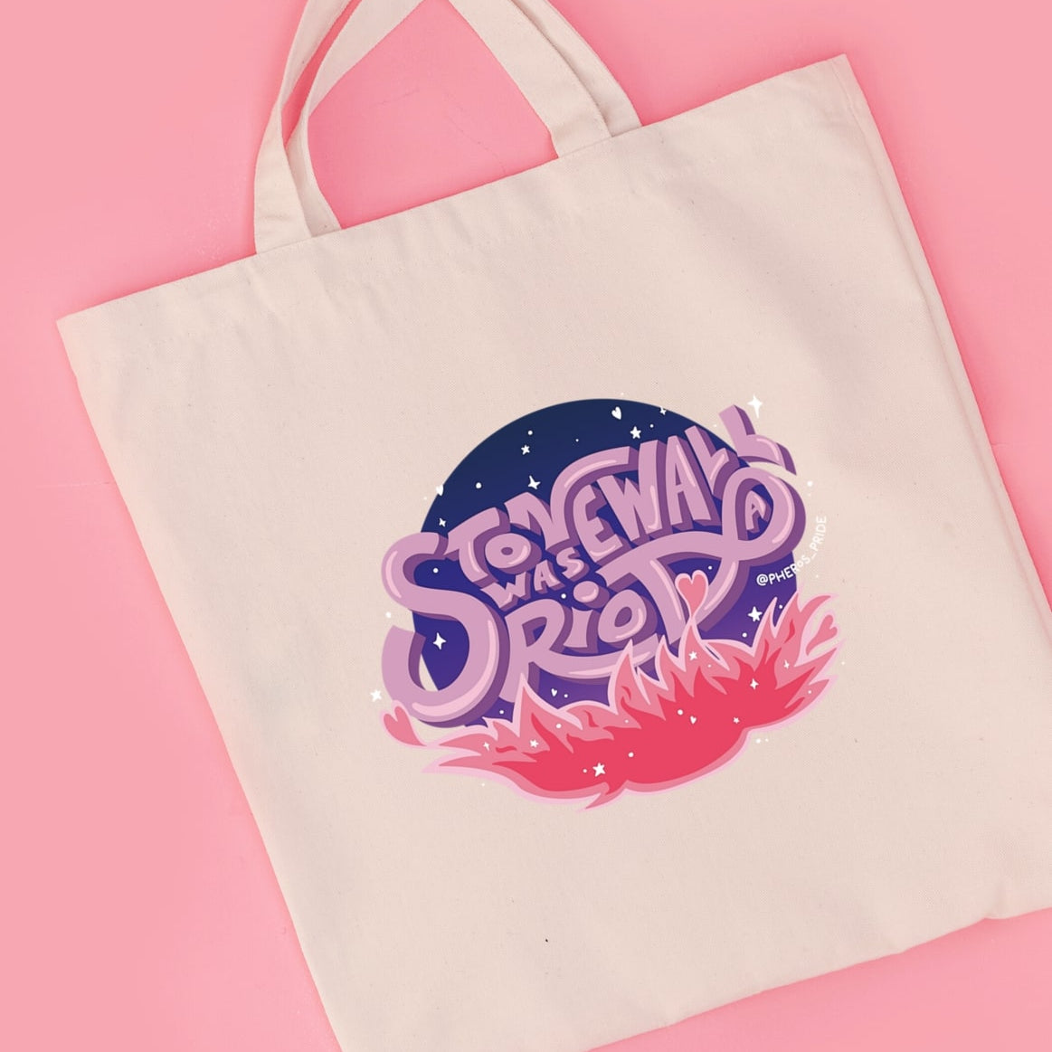 Tote bag Stonewall Was A Riot