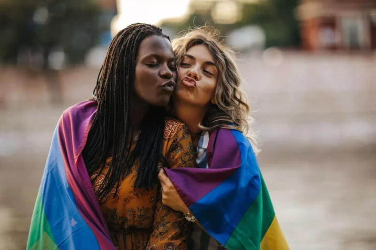 Drapeau LGBT Fierté Lesbienne à 5 bandes (2019 Taqwomen)